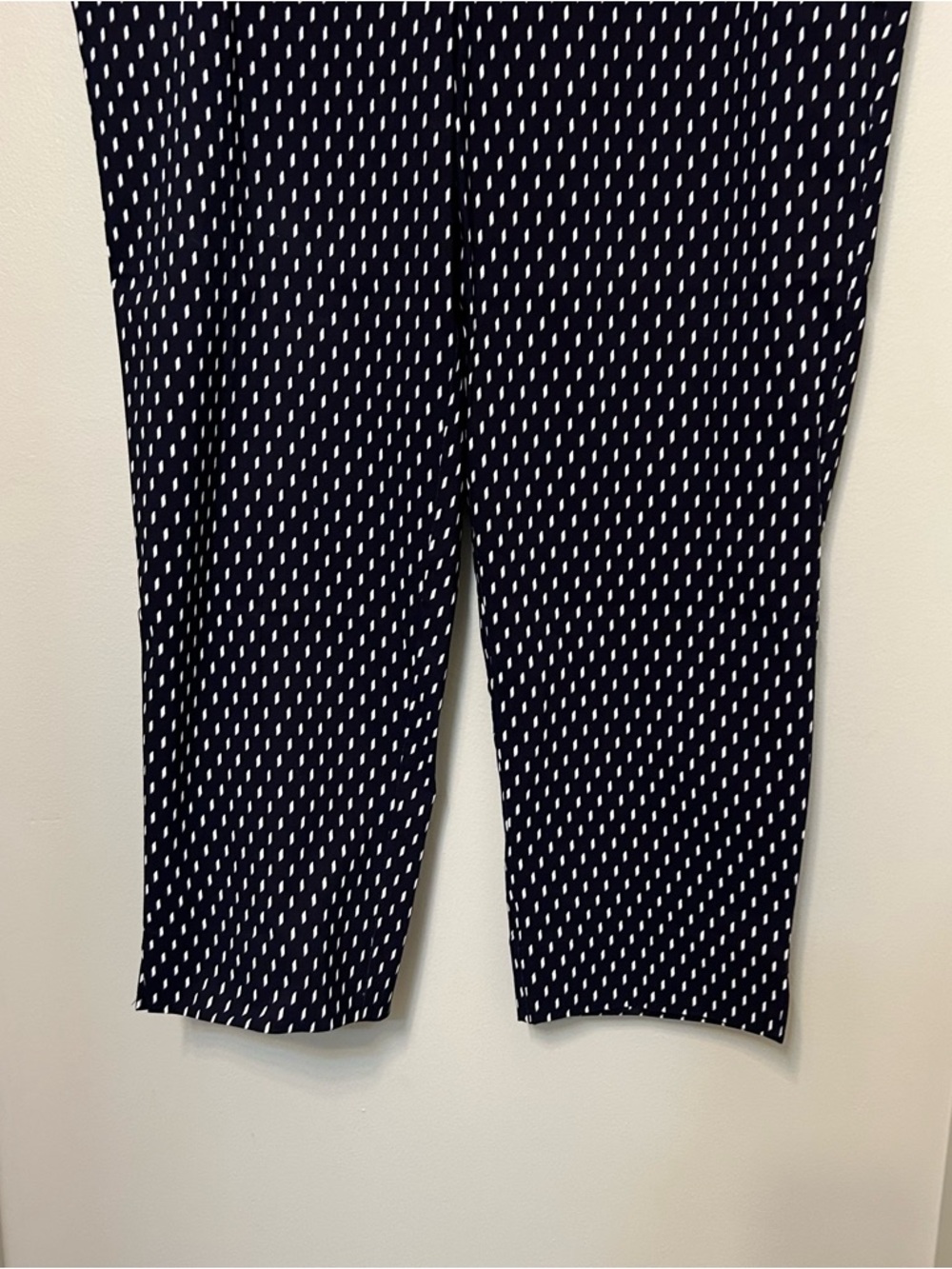 Zac & Rachel Blue Pull On Pants Women 18 W Stretch Career Office Straight Leg - Picture 3 of 8